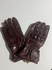 Leather Motorcycle Gloves Men Size Large