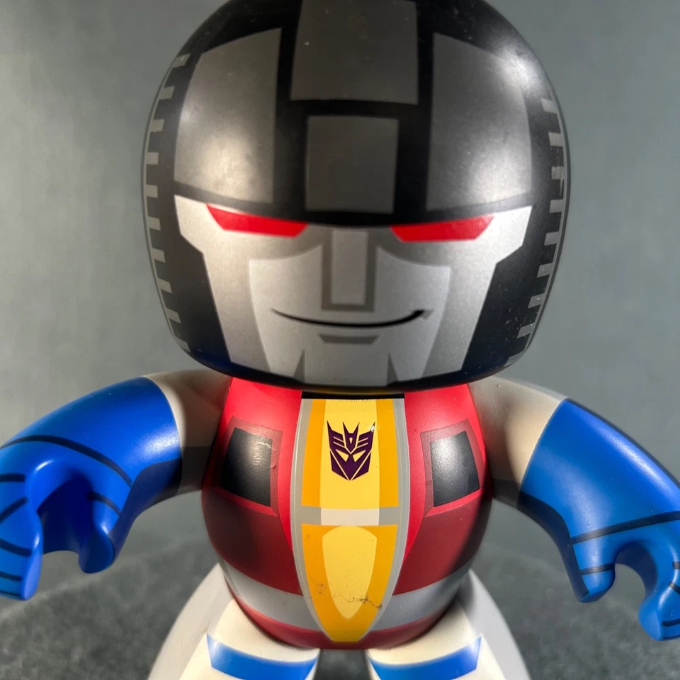 Mighty Muggs Transformers Starscream Figure 2008 Hasbro Incomplete - Image 2 of 4