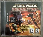 Sega Dreamcast Star Wars Demolition with Manual (Untested)