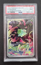 Bulbasaur 133/132 Mega Evolution Illustration Rare