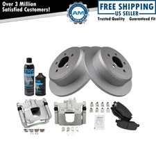 Rear Brake Pad & Rotor Kit Fits 07-11 Dodge Nitro 08-12 Jeep Liberty