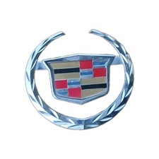 2000-2005 Cadillac Deville Front Radiator Grille Grill Emblem W Mounting Screws 2000-2005 Cadillac Deville Front Radiator Grille Grill Emblem W Mounting Screws