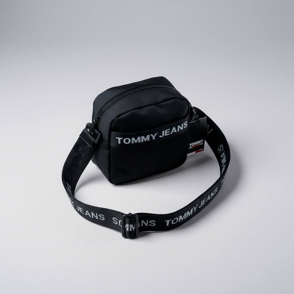 Tommy Jeans reporter bag Essential square black AM10901 image 2