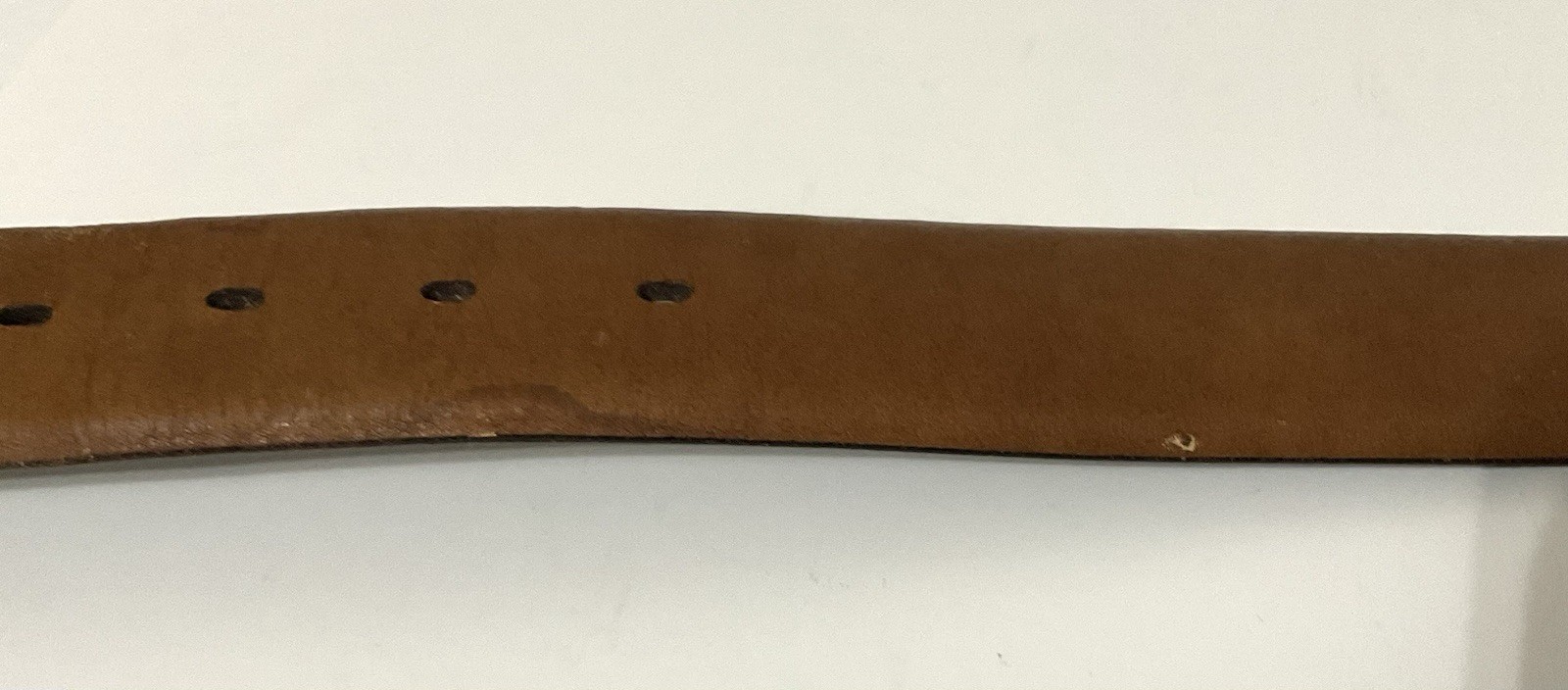 Tex Tan Belt Unisex Glove Cowhide Leather Size 34 Brown 1.5” wide