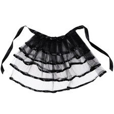 Gothic Skirt Tutu Tie on Tulle Women Costume Steampunk Skirts for
