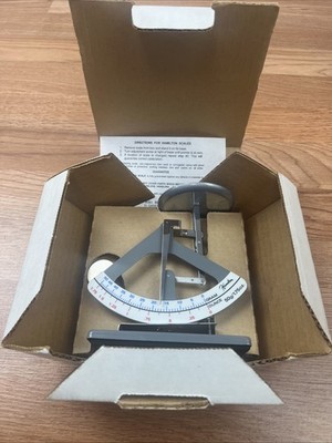 Vintage Hamilton Pennyweight Scale 50 Gram/ 1.75oz NEW in Box Made in USA