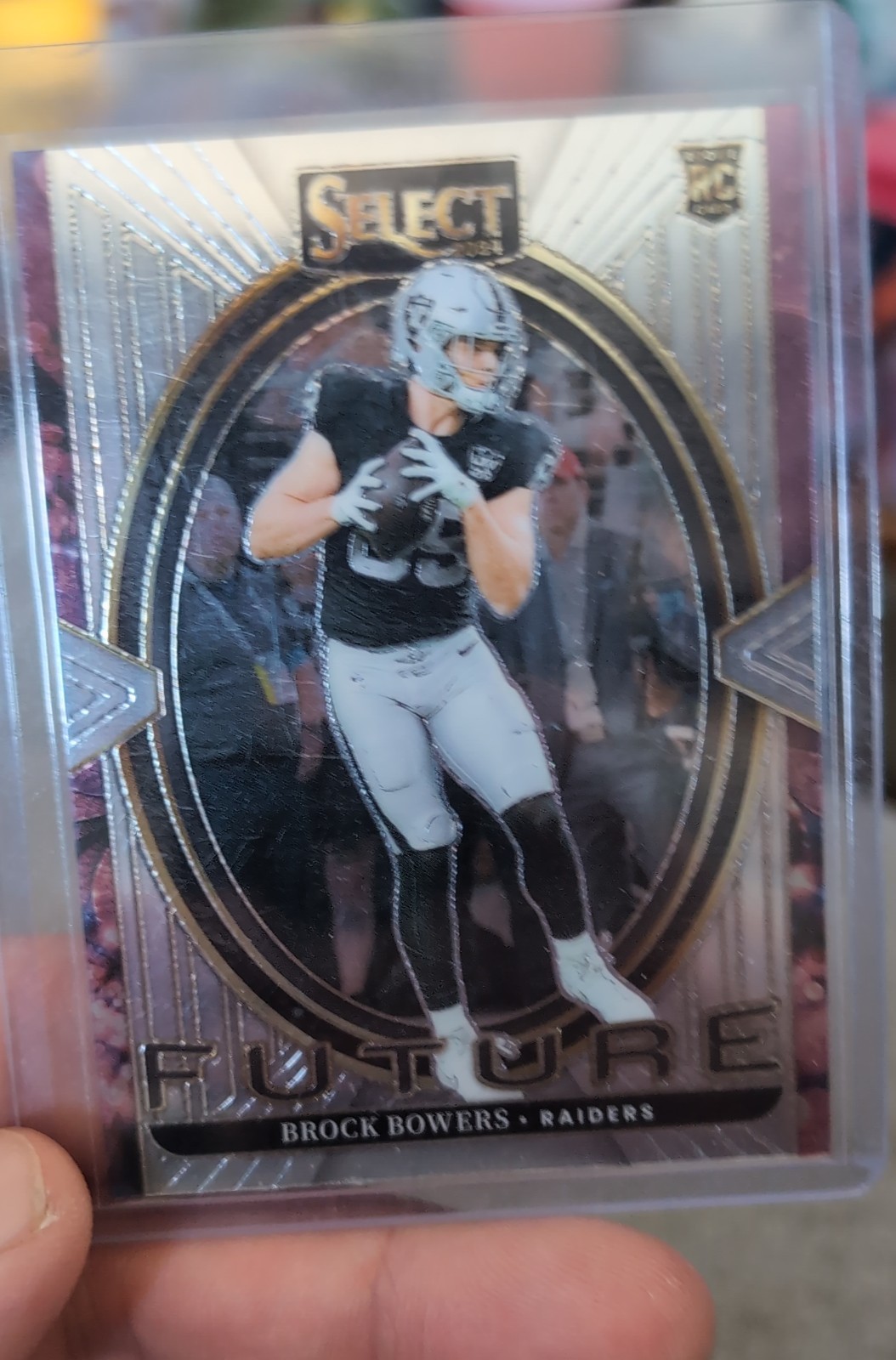 2024 Panini Select - Select Future Brock Bowers #3 Silver Prizm (RC)