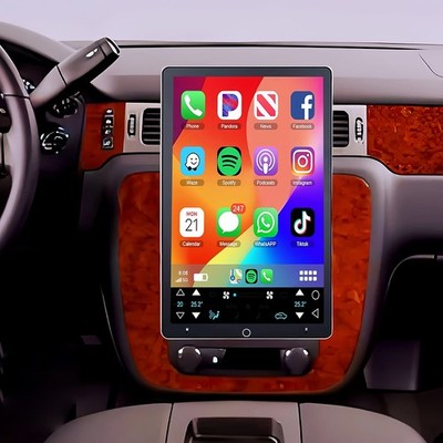 For Chevrolet Tahoe 2007-14 Car Radio Stereo Wireless Apple CarPlay Android Auto