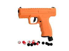 Beeman Protect BP50 .50 Cal Projectile Launcher Pistol Ammo Balls Combo - Orange