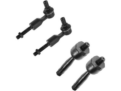 Front TRQ 4 Piece Tie Rod Set Tie Rod End Set fits Audi S8 2001-2003 48GMKD