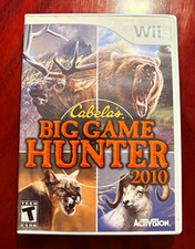 Activision Cabela's Big Game Hunter 2010 Wii w/ Manual, T NTSC-U/C 2009