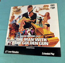 The Man With the Golden Gun James Bond 007 Laserdisc LD Roger Moore Clean Disc
