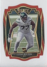 2020 Panini Select Premier Level Red Prizm Die-Cut Mekhi Becton #190 n1u