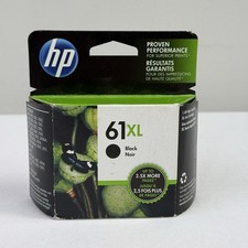 Genuine HP 61XL CH563WN Black Ink Cartridge New Sealed Exp Nov 2015