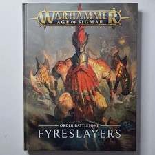 Warhammer: Age of Sigmar - Order Battletome Fyreslayers (Hardcover, 2019) - GOOD