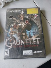 Gauntlet Seven Sorrows (Sony Playstation 2 2002) PS2 CIB Tested 