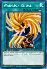 Yu-Gi-Oh TCG SBTK-EN031 C War-Lion Ritual Speed Duel: Trials of the Kingdom