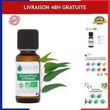Huile Essentielle Eucalyptus Citronné Bio 10ml Pure HEBBD ECOCERT VOSHUILES