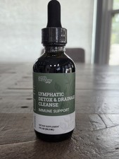 Lymphatic Drainage Drops, Lymph Detox Cleanse Supplement Blend, 2 ounce