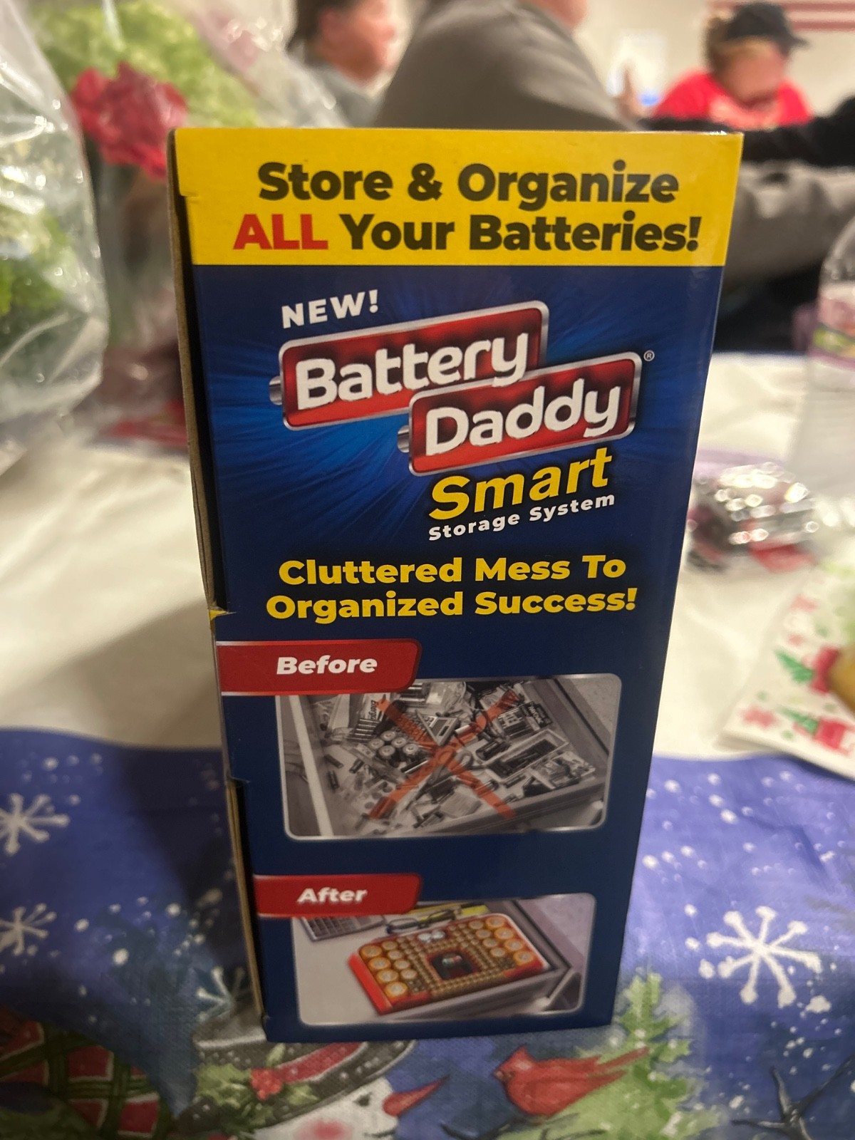 Battery Daddy Storage System Caddy Organizer with Case and Tester 150 Batteries