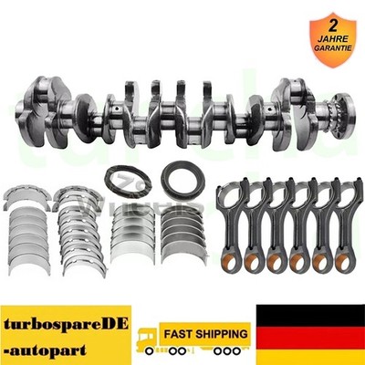 CRANKSHAFT WITH ENGINE SET FOR BMW N57D30 3.0 DIESEL ALLOY STEEL Forged