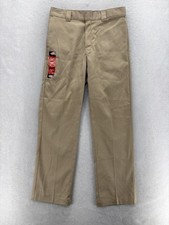 Dickies 874 FLEX Work Pants Mens 33x32 Beige Classic Fit Stretch Workwear NWT