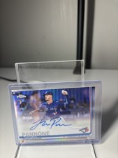 2019 Topps Chrome - Rookie Autographs Thomas Pannone #RA-TP Refractor /499 (AU,