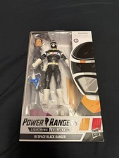 Power Rangers Lightning Collection in Space Black Ranger NEW