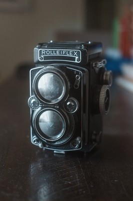 Rollei Rolleiflex 2.8E TLR Twin Lens Reflex Camera W/80mm f2.8 Xenotar #378