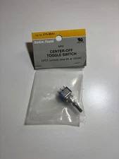 Radio Shack 275-664B Mini Center-Off Toggle Switch DPDT Contacts Rated 6A