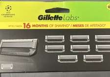 Gillette Labs Razor Blades - Pack of 8, Black