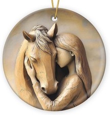 Horse Ornaments for Christmas Tree 2025, Gifts Women, Lover