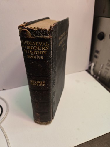 Mediaeval and Modern History Buff Myers 1905 Vintage Ancient Geography - Picture 3 of 11