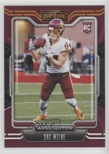 2021 Panini Playbook Rookie Orange Dax Milne #200 0jk3