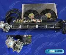 Universal UnderDash A/C Kit Evaporator 848L 32,000 BTU, PK-8 Serpentine Belt