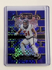 2023 Panini Select - Concourse Will Anderson #40 Blue Prizm /199 (RC)