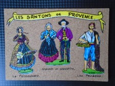 carte postale LIEGE LES SANTONS de PROVENCE