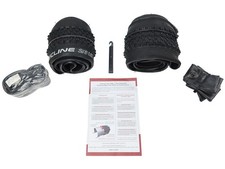 HYCLINE 2-PACK 26X1.95-30TPI MOUNTAIN BIKE TIRES SET WITH 26X1.75IN INNER TUBES