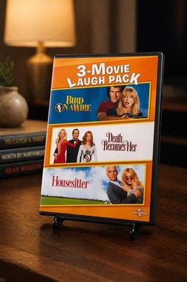 3-Movie Laugh Pack:Bird on a Wire/Death Becomes Her/Housesitter (DVD, 2017) 