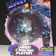 Xebec Toys Heavy Metal FAKK 2 Lambert 4 Inch Action Figure Set New Sealed READ
