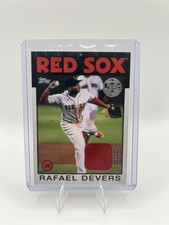 2021 Topps 1986 Relic Rafael Devers #86R-RD 35th Anniversary Red Sox MLB Relic