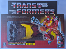 Transformers Autobot Cavalier Hot Rod G1 Reissue 2017 Walmart Exclusive