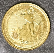 Gold Britannia 1/10 oz 2024 Coin