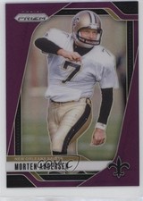 2024 Panini Prizm Purple Prizm 16/125 Morten Andersen #211 HOF 1g1q