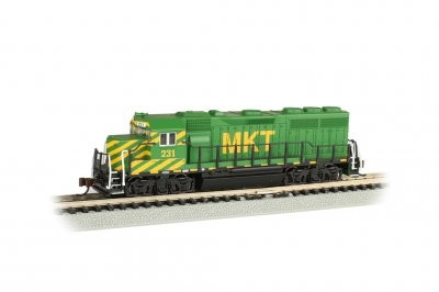Locomotora diésel Bachmann 63570 N Missouri Kansas Texas GP40 #231 | Zustand: New