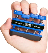 Gripmaster Hand Exerciser, Finger Exerciser (Hand Grip Strengthener), Spring-...