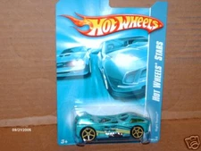 HW 07 HOT WHEELS STARS #46 NIGHT BURNER HOTWHEELS TEAL VHTF RARE TRACK READY