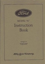 1931 FORD MODEL A  OWNER'S MANUAL (LATE)
