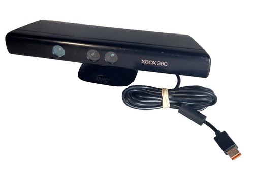 Official Microsoft Xbox 360 Black Kinect Sensor Bar Model 1414