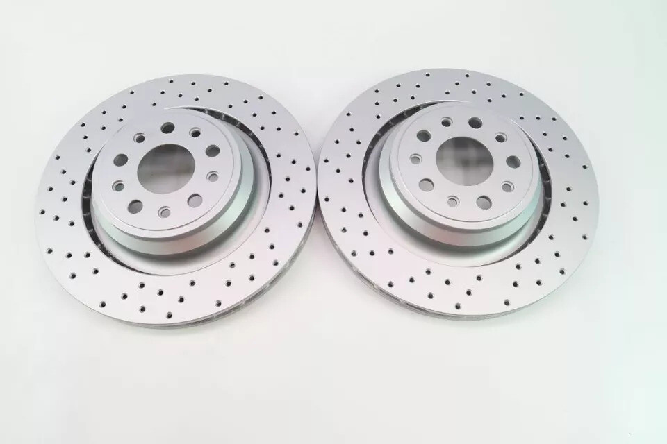 FOR 2014 2015 2016 Maserati Quattroporte 3.0L 3.8L rear brake pads and rotors